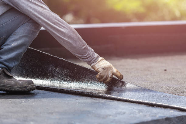 Professional Emergency Waterproofing technician working in Milmay, NJ